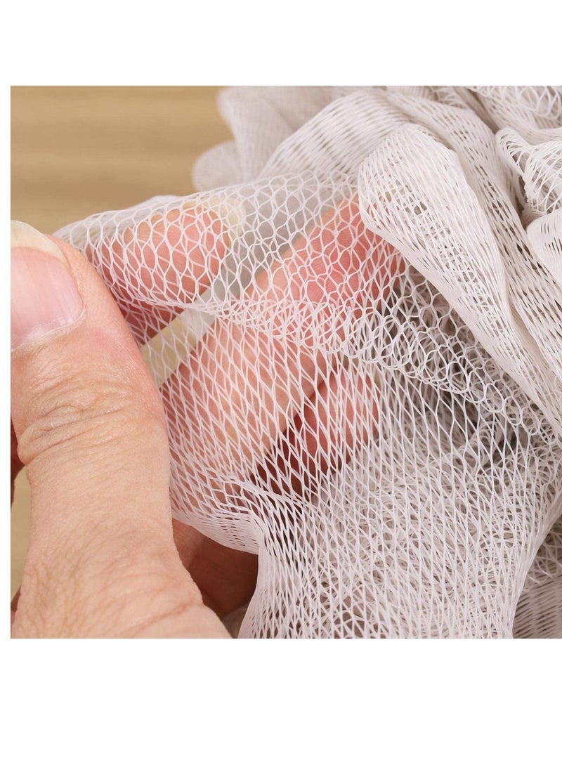 Generic Bath Shower Sponge Loofahs (60g/pcs) Mesh Pouf Shower Ball Mesh Bath and Shower Sponge Pack of 4  - Image 3