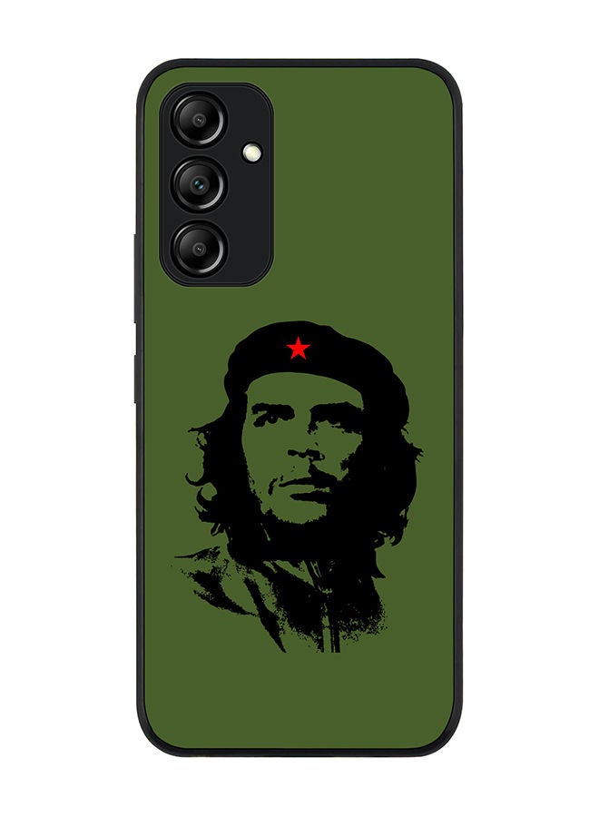 Stylizedd Rugged Black edge case for Samsung Galaxy A34 5G Slim fit Soft Case Flexible Rubber Edges Anti Drop TPU Gel Thin Cover - Che Guevara - Image 1