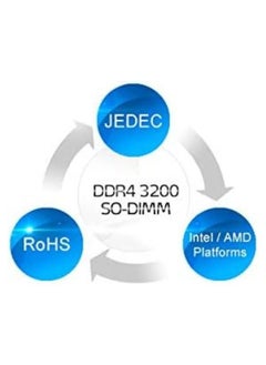 أداتا ذاكرة الوصول العشوائي للكمبيوتر المكتبي ADATA Premier DDR4 3200 ميجا هرتز 16 جيجا بايت  - Image 3