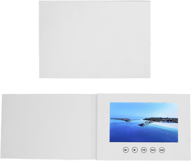 Bewinner LCD Screen Video Greeting Card - 720p HD Video Playback, Customizable Design for Birthdays, Weddings, Christmas, Anniversaries - 500MAh Battery (7") - Image 5