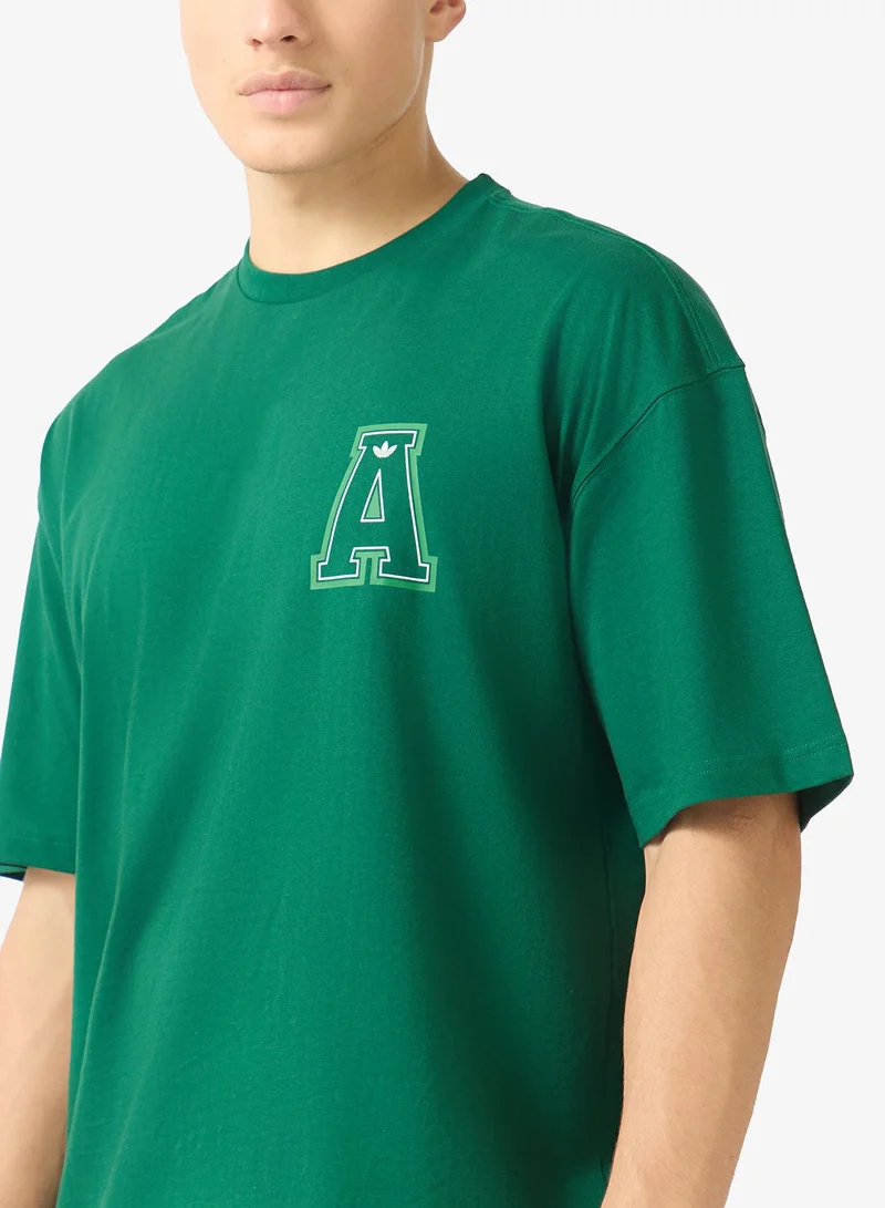 Adidas Originals CGREEN Varsity Bird T-Shirt for Men | Best Price UAE