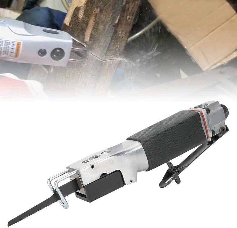 Pneumatic Reciprocating Saw 10000BPM Zinc Alloy Body Anti Vibration Grip for Metal Wood DIY - Image 3