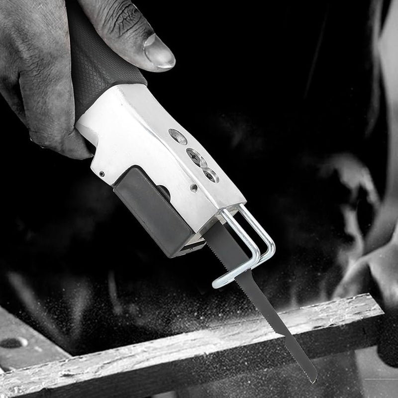 Pneumatic Reciprocating Saw 10000BPM Zinc Alloy Body Anti Vibration Grip for Metal Wood DIY - Image 4