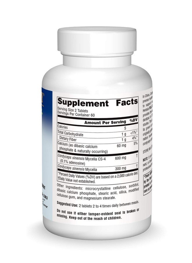 Planetary Herbals Cordyceps 450 Full Spectrum, Chinese Tonic for Endurance - Image 3