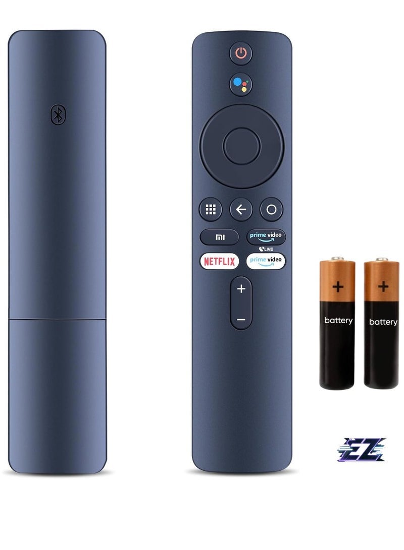 جهاز التحكم عن بُعد بلوتوث PopZa BT-MI02 لجهاز Xiaomi Mi Box 3/4K Android TV – متوافق مع معظم أجهزة التلفاز الذكية من Xiaomi – بديل لجهاز التحكم الصوتي من Xiaomi Mi (XMRM-006، XMRM-00A، XMRM-M8) – أسود - Image 1