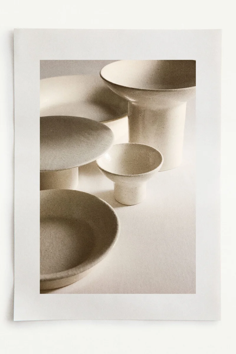 اتش اند ام وعاء تقديم بقاعدة