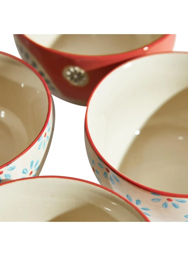 تشامباك صندوق هدايا Chumbak Hibiscus Bloom Bowls | مجموعة من 4