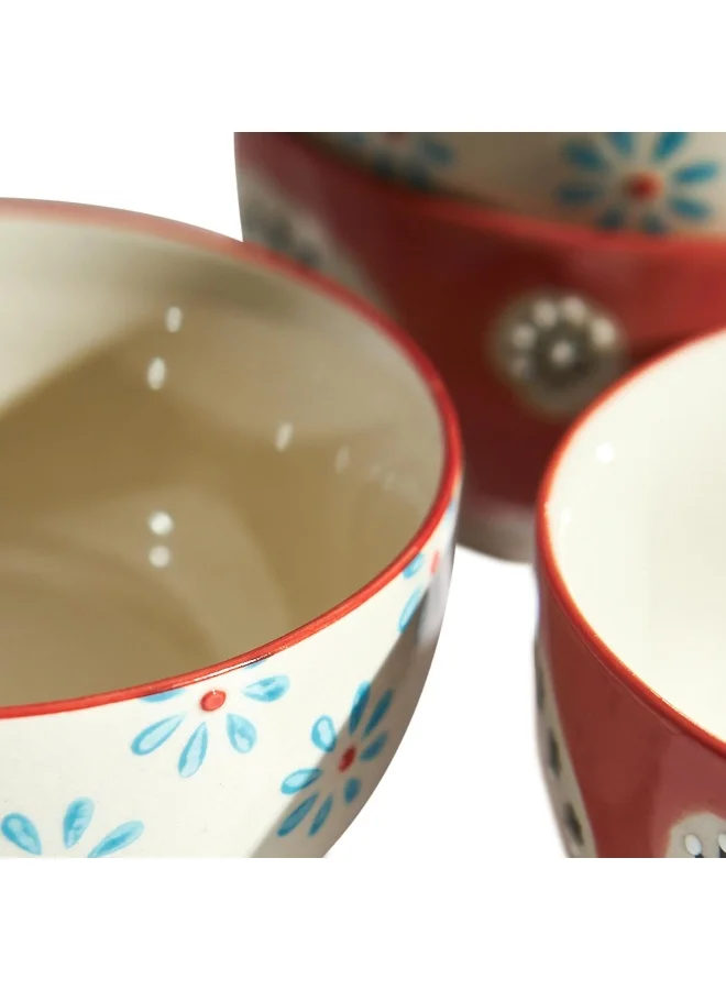 تشامباك صندوق هدايا Chumbak Hibiscus Bloom Bowls | مجموعة من 4
