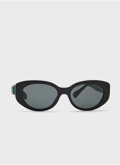 سواروفسكي نظارة شمسية بإطار بيضاوي طراز 0SK6002  - Image 2