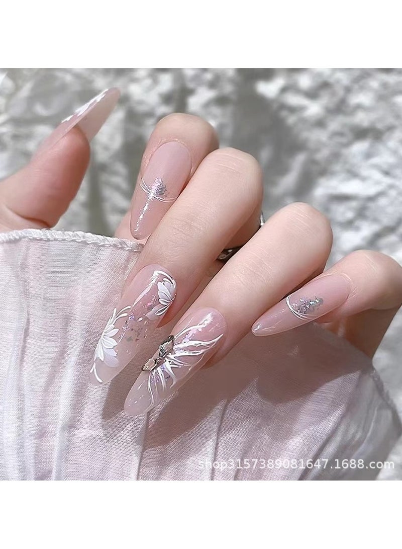 Goolsky Nail Transfer Stickers Set New Butterfly Flower Nail Decorations Beauty - Image 2