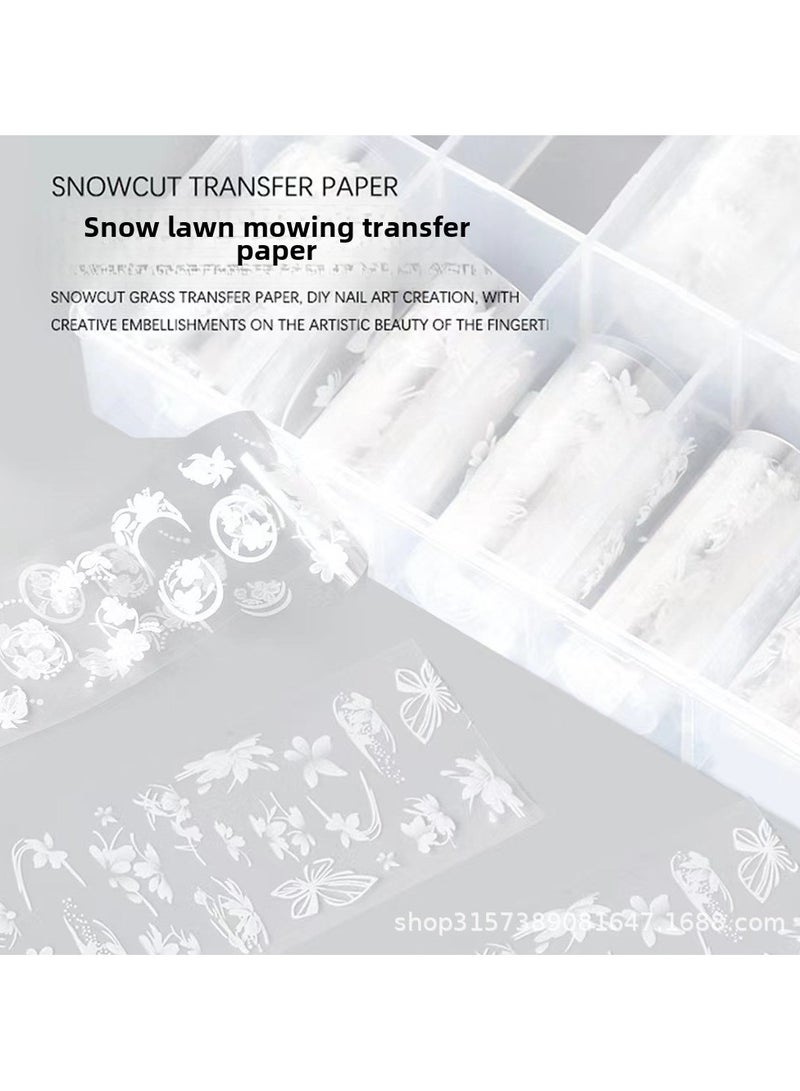 Goolsky Nail Transfer Stickers Set New Butterfly Flower Nail Decorations Beauty - Image 5