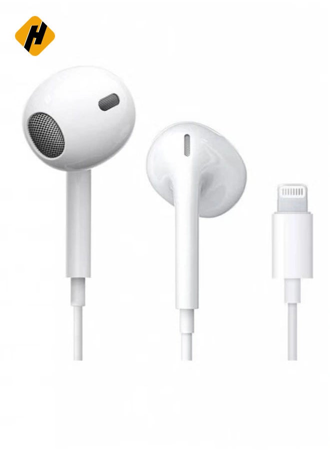 HuHa - Lightning Headphone Wired Built-in Microphone & Volume Control in-Ear Stereo Headset Compatible iPhone - Image 1