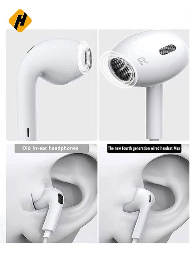 HuHa - Lightning Headphone Wired Built-in Microphone & Volume Control in-Ear Stereo Headset Compatible iPhone - Image 1