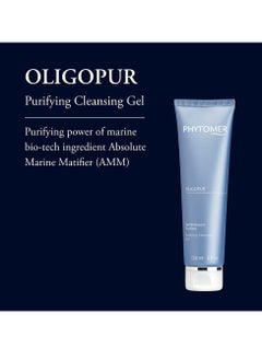 Phytomer Phytomer Oligopur Purifying Cleansing Gel | Skin Balancing, Oil Absorbing Face Cleanser | Energizing Face Wash Prevents Dull Skin Tone | Safe, Natural Ingredients | Sustainable & Eco-Friendly | 150ml  - Image 3