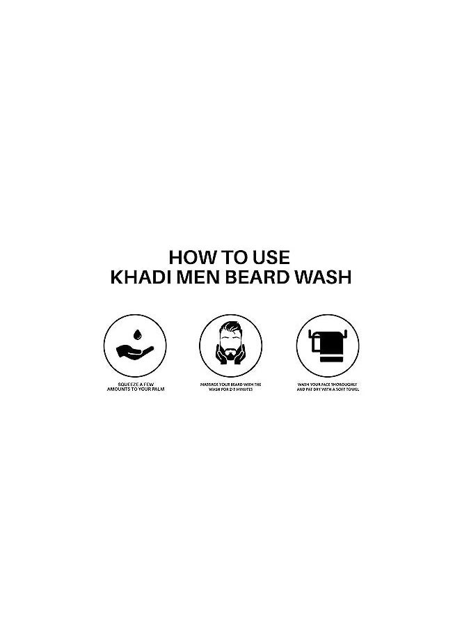 KHADI MEN Khadi Men Beard Wash Clear skin and soft beard  - Image 4