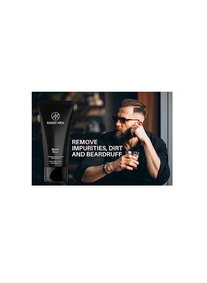 KHADI MEN Khadi Men Beard Wash Clear skin and soft beard  - Image 2
