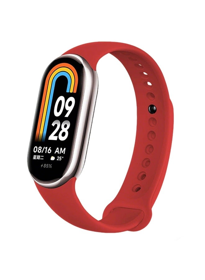 Happy D 4-piece replacement strap for Xiaomi Smart Band 8/9/10,Soft Silicone Clip Replacement Band For Xiaomi Mi Band 8/9/10 - Image 5