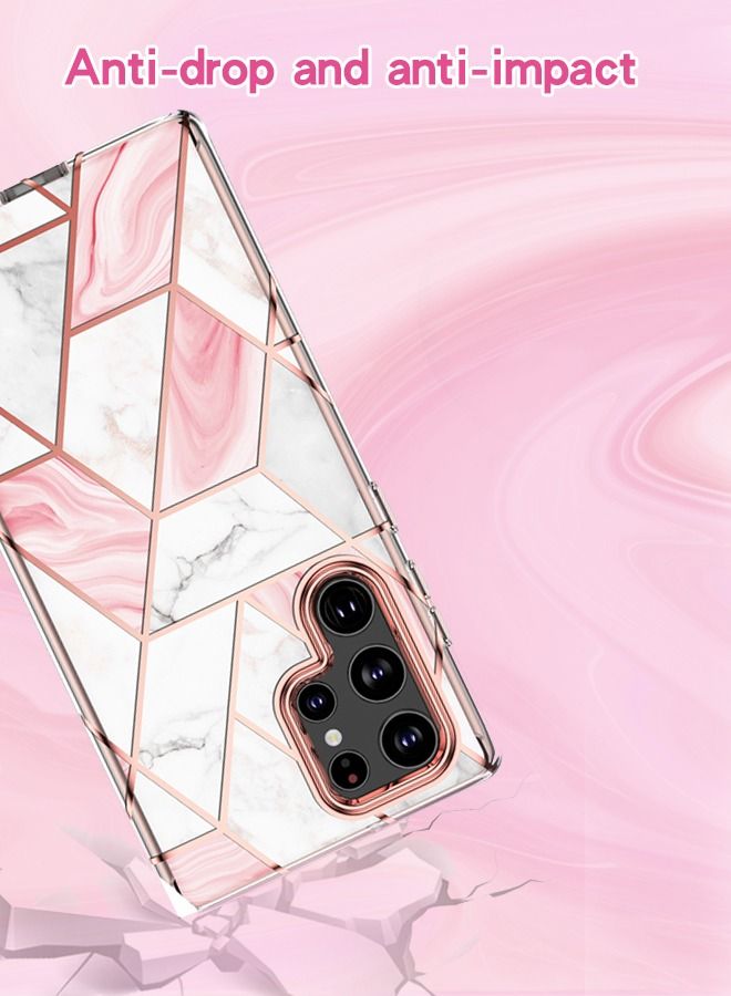 GROIC Designed for Samsung Galaxy S23 Ultra 6.8" Case, Full Body Rugged Case with Built-in Touch Sensitive Anti-Scratch Screen Protector, Stylish Marble Shockproof Protective Phone Case Slim Thin Cover - Image 5