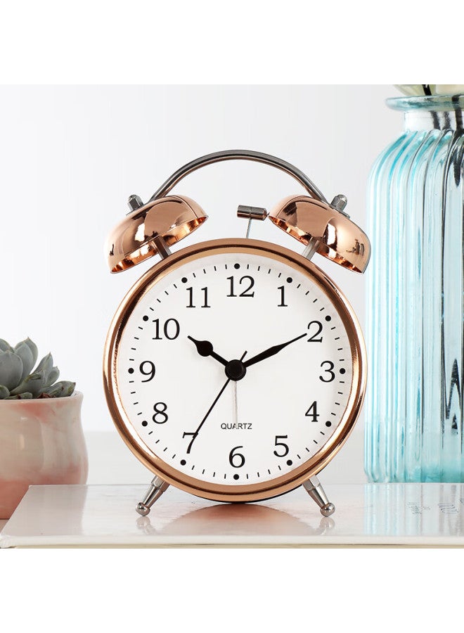 Hense Creative Mechanical Alarm Clock For Students, Bedtime Helper, Children's Alarm Watch, Desktop Hourglass Ha02 Rose Gold - Image 4