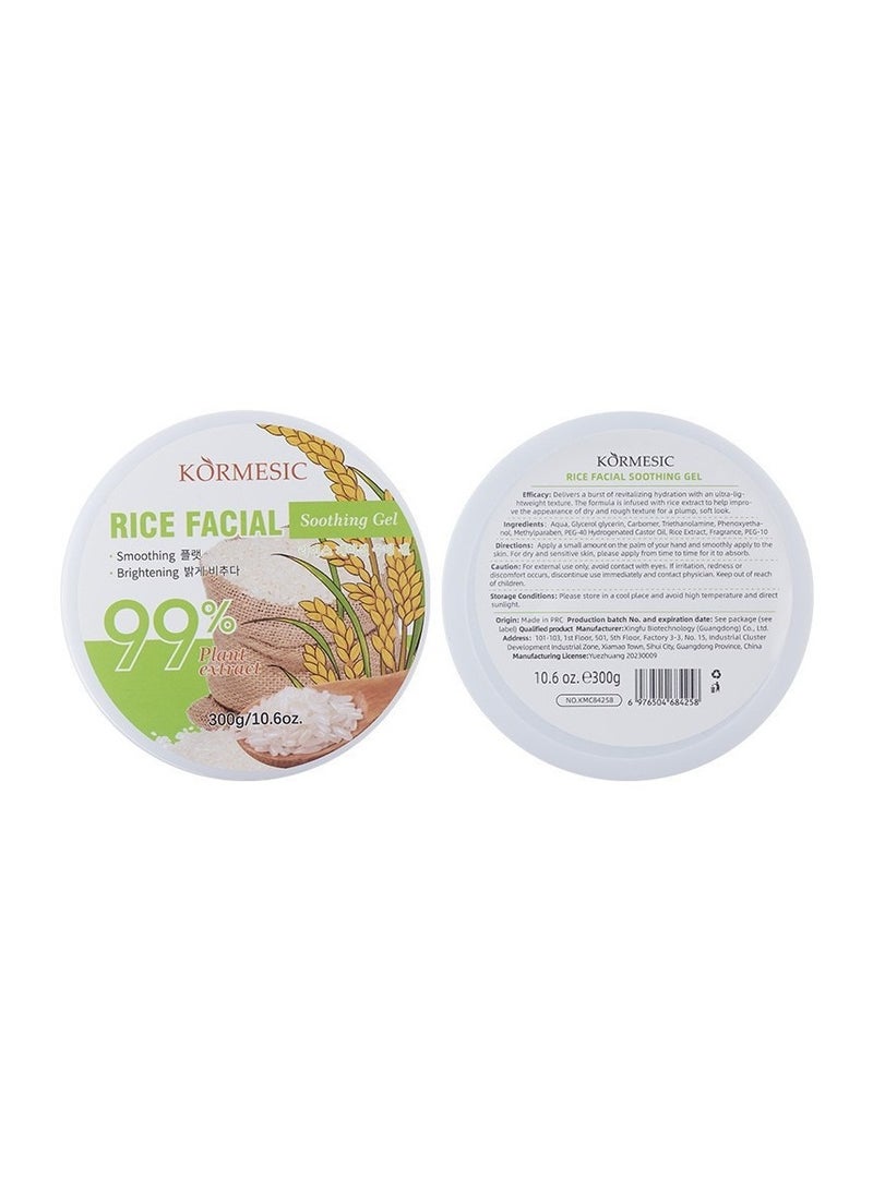 Kormesic Rice Facial Gel 300g - Brightening & Moisturizing - Image 1
