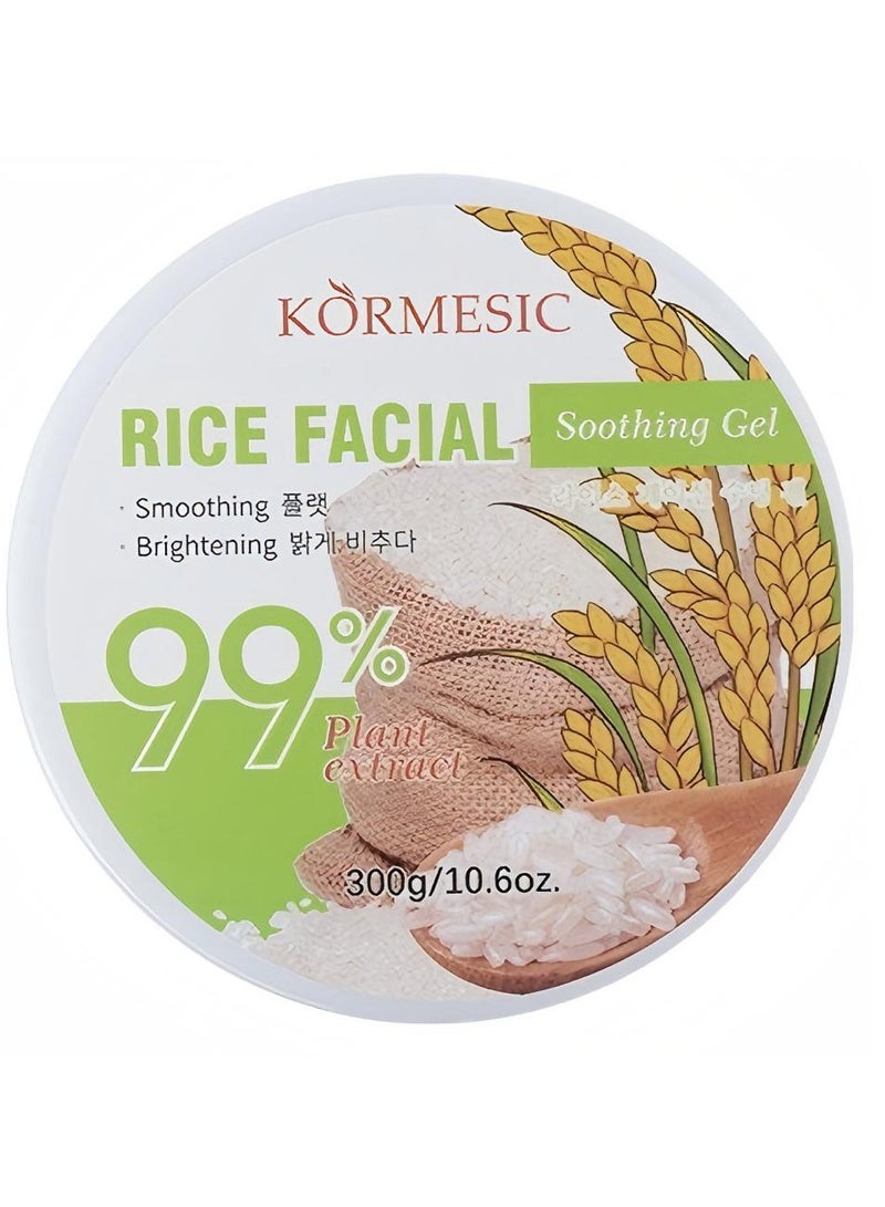 Kormesic Rice Facial Gel 300g - Brightening & Moisturizing - Image 5