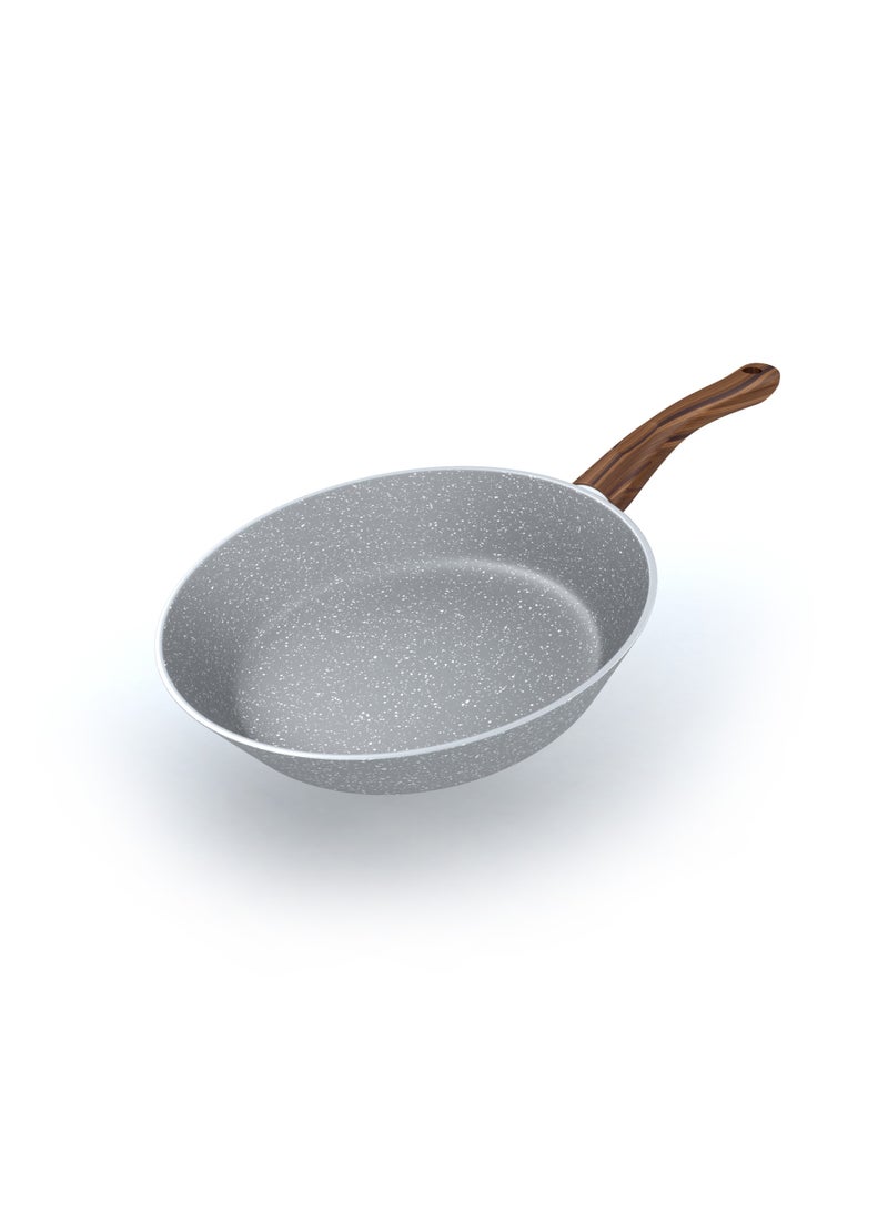 LAPIS Granite Frying Pan Size 24 cm Grey - Image 2