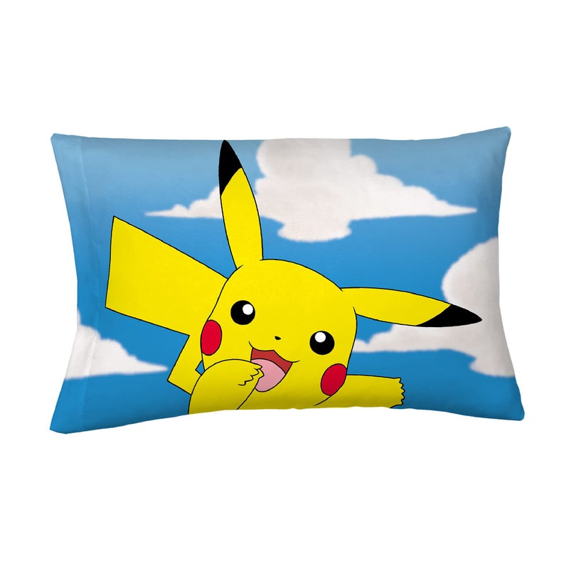 Franco Kids Bedding Super Soft Microfiber Reversible Pillowcase 20 in x 30 in Pokemon