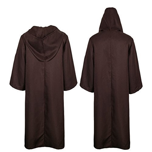 Gothden Golden Service Adult Halloween Costume Tunic Hoodies Robe Cosplay Capes - Image 5