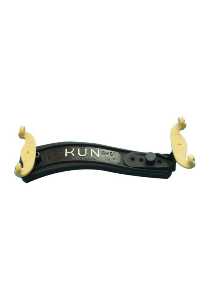 Kun Original 1/4 Violin Shoulder Rest - Adjustable and Patented Design for Comfort