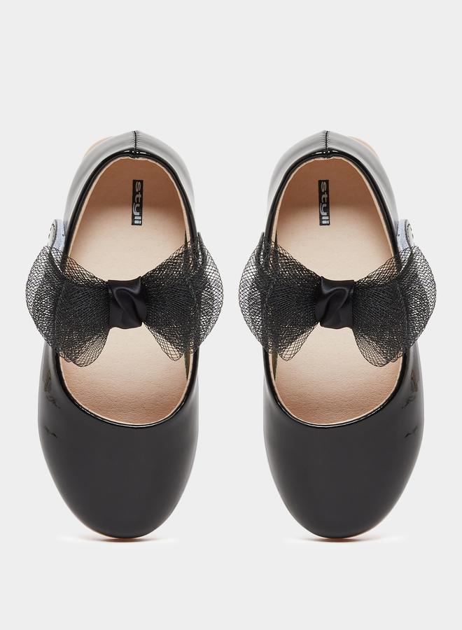 ستايلي حذاء باليرينا مسطح بزخرفة وردة ستايلي - Image 5