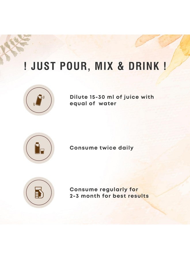 Four Seasons Ayurveda Triphala Juice 100% Ayurvedic | Relieves Constipation & Improves Digestion | No Added Sugar 500Ml | Pack Of 1 - Image 4