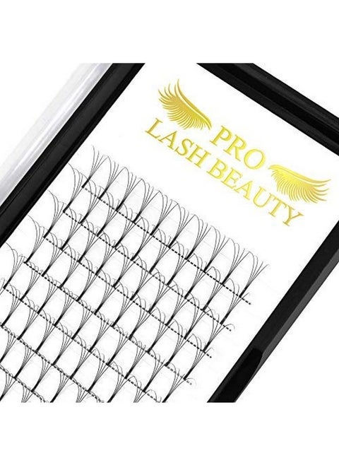 Premade Volume Eyelash Extensions 5D-D-0.10-13 Long Stem .07 .10 Premade Fans Eyelash Extensions Volume Lash Extensions C D Curl Premade Volume Fans (5D-D-0.10,13 Mm)