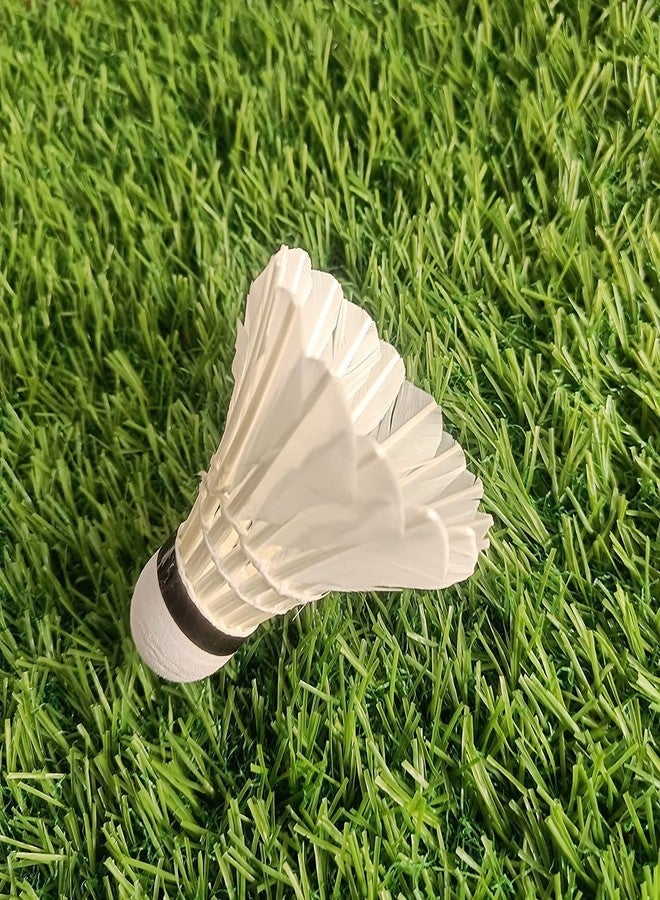Magic Providers Regular Badminton Feather Shuttlecock - Pack of 10 (White) | Shuttle Cock Feather Badminton | Hybrid Feathers Shuttlecock Rackets Shuttle Cork - Image 4