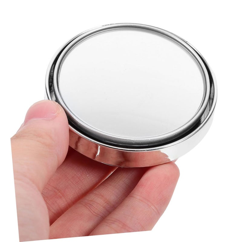 4Pcs Round Glass Side Rear View Mirrors Wide Angle View Easy Installation For All Vehicles - Image 4
