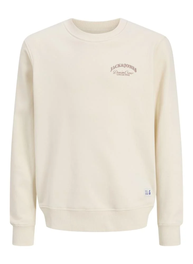 Jack & Jones Junior Kids Jjebrandes Backup Relaxed Sweatshirt