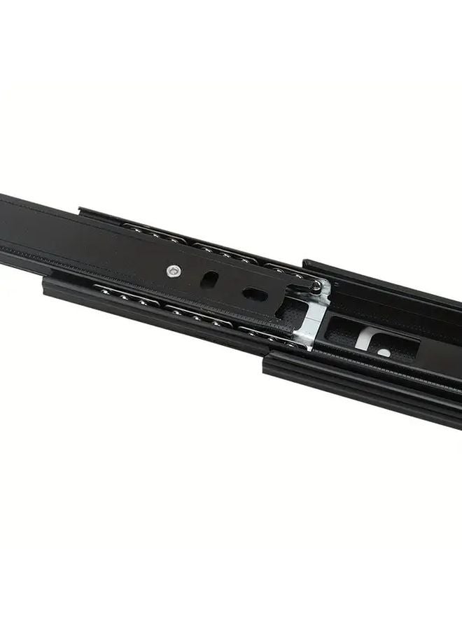 8pcs 8 Inch Soft Close Drawer Slides Brushed Metal Ball Bearing Full Extension Rails - Image 3