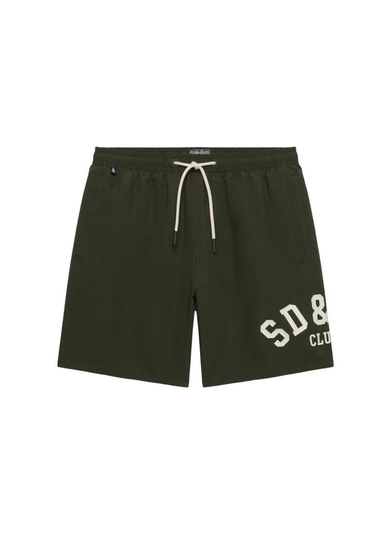 Superdry  Printed Logo 16-Inch Swim Shorts for Men | Best Price UAE