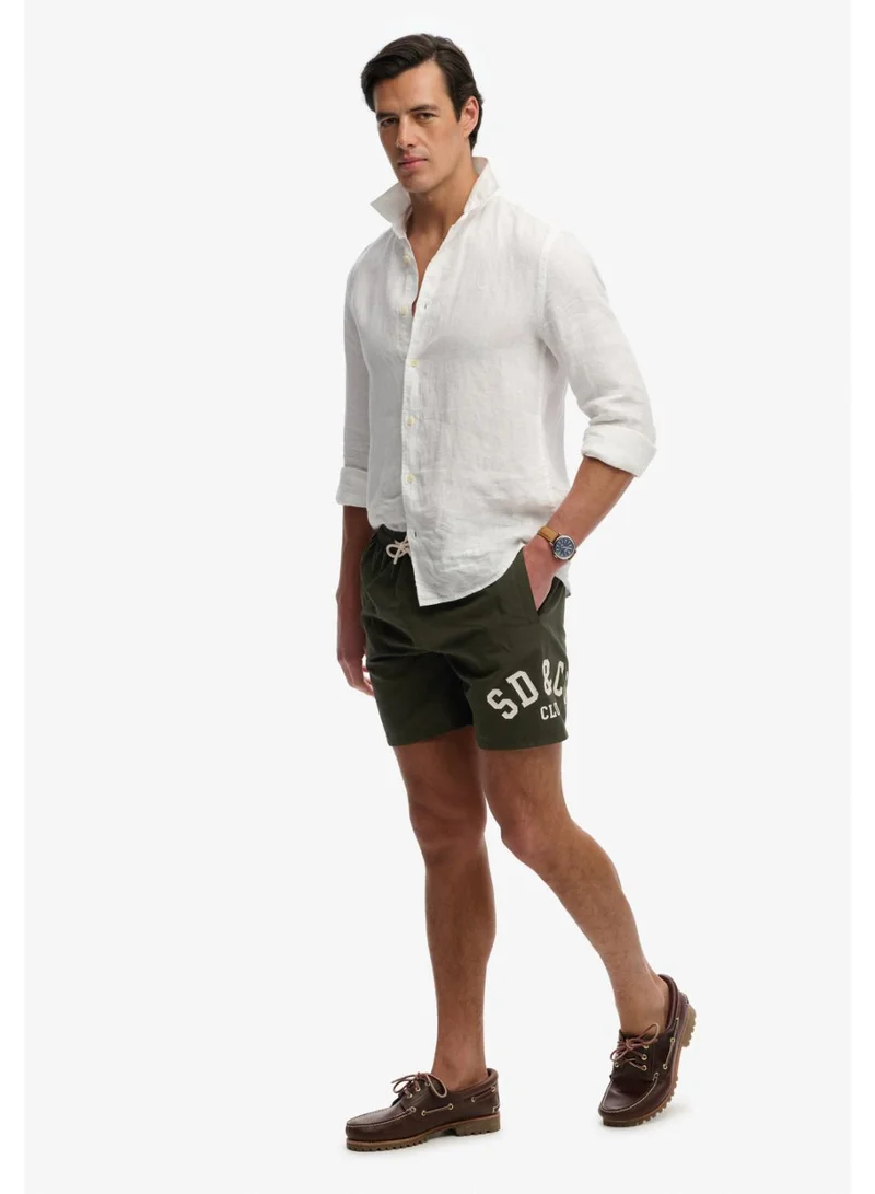 Superdry  Printed Logo 16-Inch Swim Shorts for Men | Best Price UAE