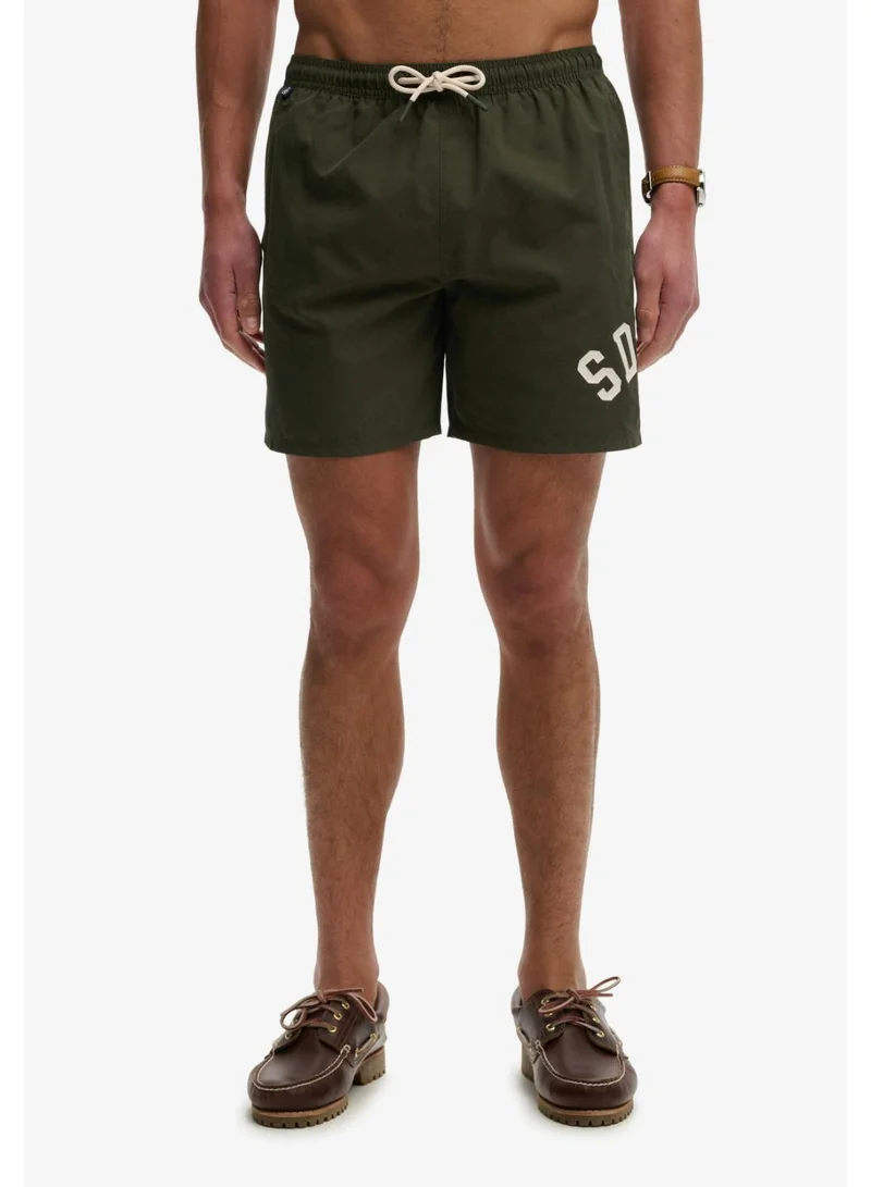 Superdry  Printed Logo 16-Inch Swim Shorts for Men | Best Price UAE