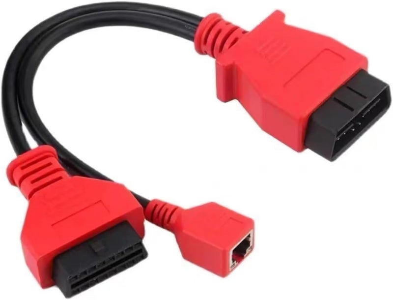 Ethernet Cable F G Class Programming Coding Cable 16Pin Ethernet OBD2 Cable for MS908/ Elite/ MS909 - Image 1