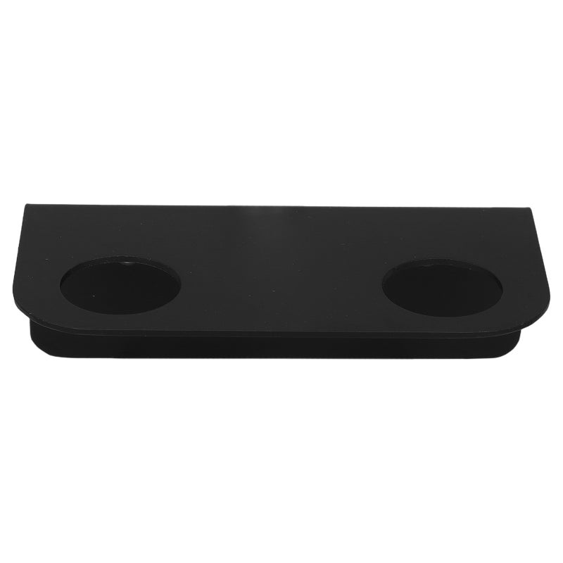Soap Dispenser Bottle Holder Wall Mount Suitable For Bathroom Kitchen And Office Space Saving Design In Black 1Set - Image 5