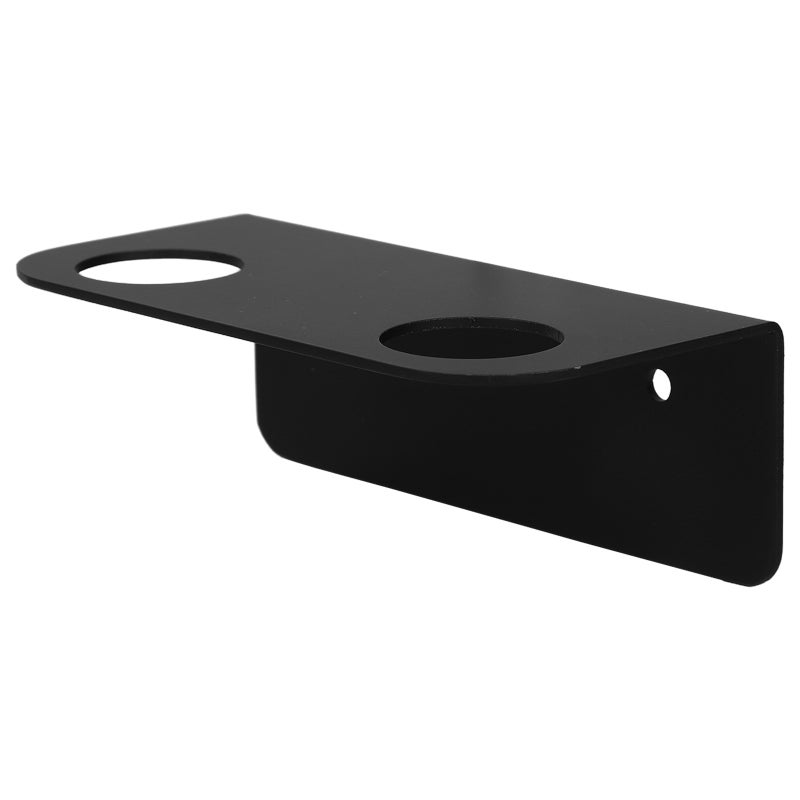 Soap Dispenser Bottle Holder Wall Mount Suitable For Bathroom Kitchen And Office Space Saving Design In Black 1Set - Image 4