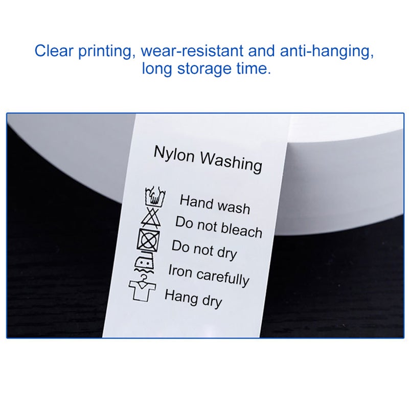 Wax Ribbon 40mm X 300m Clear Lasting Printing Effect Thermal Transfer Ribbon - Reduce Print Head Wear Printer Supplies For Industrial Office Packaging Barcode Labeling - Image 3