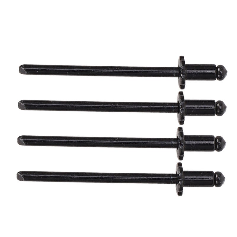 Rosette Rivets Aluminum Replacement For AMC VIN DOOR TAG - High Strength Black Automotive Fastening Rivets - Precise Manufacturing Direct Fit For Trim Tools License Plates - Image 3