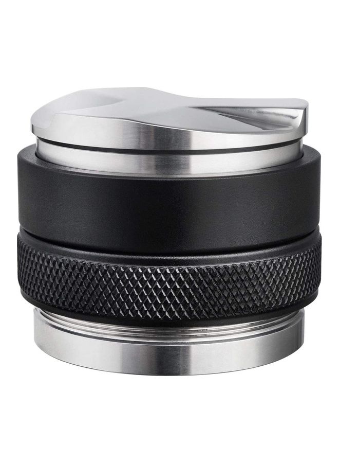 NIBEMINENT Coffee Distributor Tamper Black/Silver 58mm - Image 1