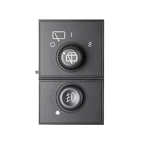 SOAESCN Rear Windshield Wiper and Fog Light Switch for 2003-2006 Chevy Tahoe Suburban GMC Yukon XL 1500 2500, Cadillac Escalade - 15061682 15143158 - Image 1