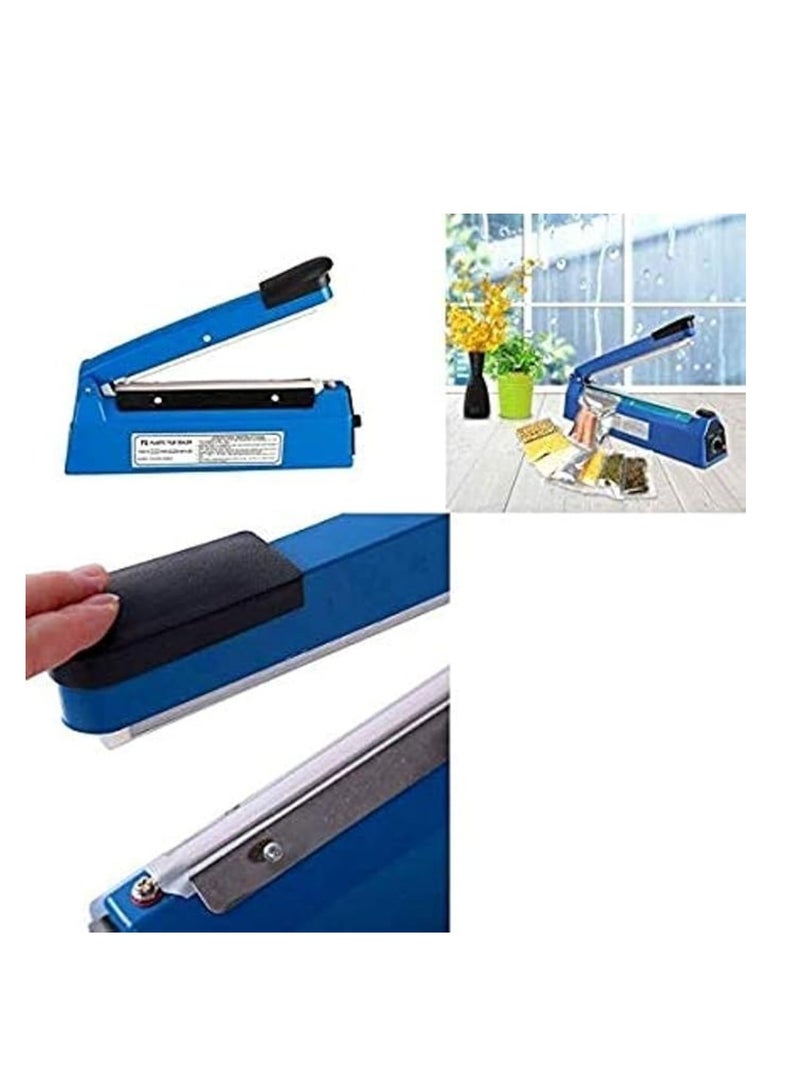 Impulse Sealer 300MM Electric Manual Hand Impulse Heat Sealer Vacuum Food Sealer Sealing Packaging Machine For Plastic Pouch Bag And Polybag Sealer
