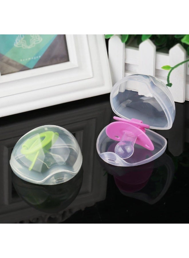 Accmor Pacifier Case, Pacifier Holder, Pacifier Box for Travel, BPA Free, 3 Pack - Image 3