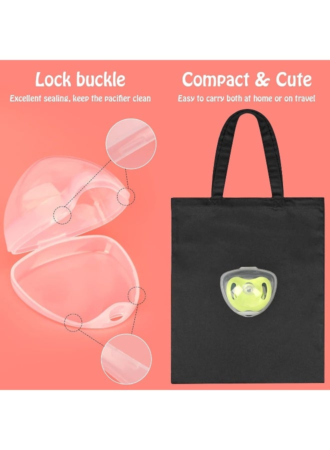 Accmor Pacifier Case, Pacifier Holder, Pacifier Box for Travel, BPA Free, 3 Pack - Image 5