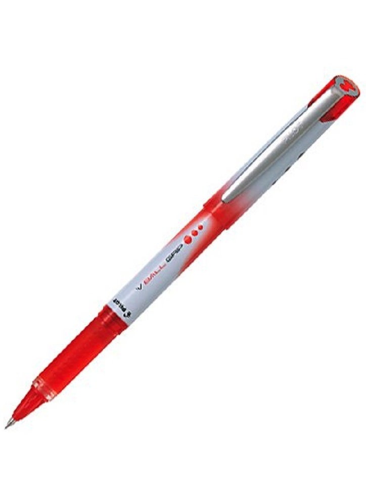 PILOT Pilot V Ball Grip 07 Red Liquid Ink Rollerball - Medium Tip  - Image 1